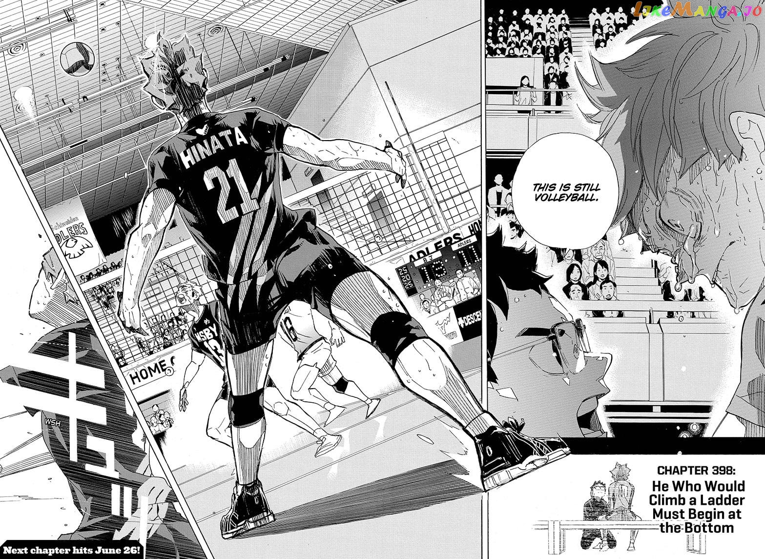 Haikyuu!!, Chapter 398 image 13